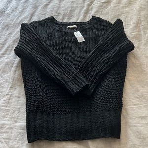 American Eagle, NWT, XS Black Sweater